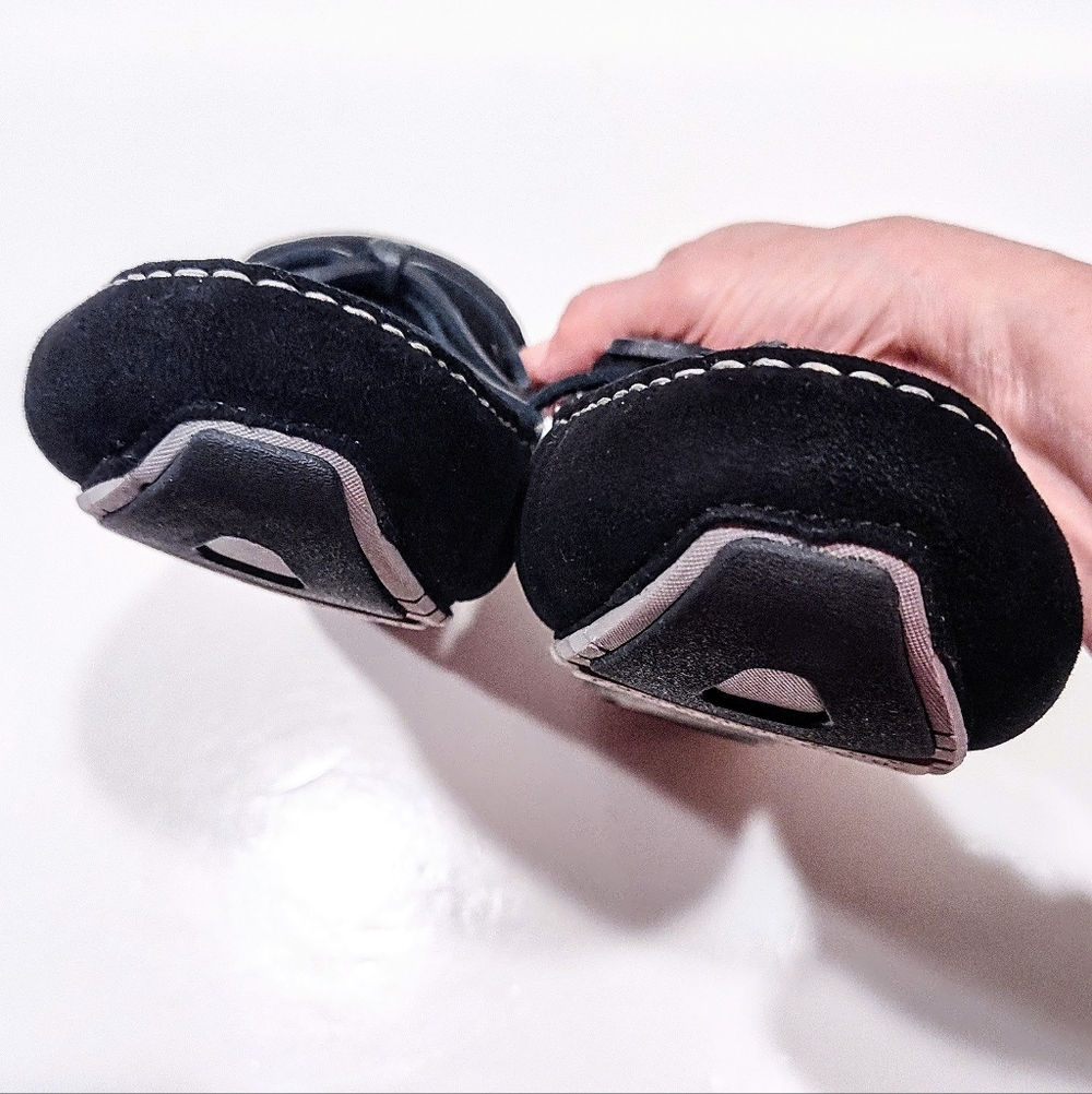 Cole Haan Zerogrand Camp Moc Driver Black Suede Mens 10M Loafers C25991 - Picture 13 of 14